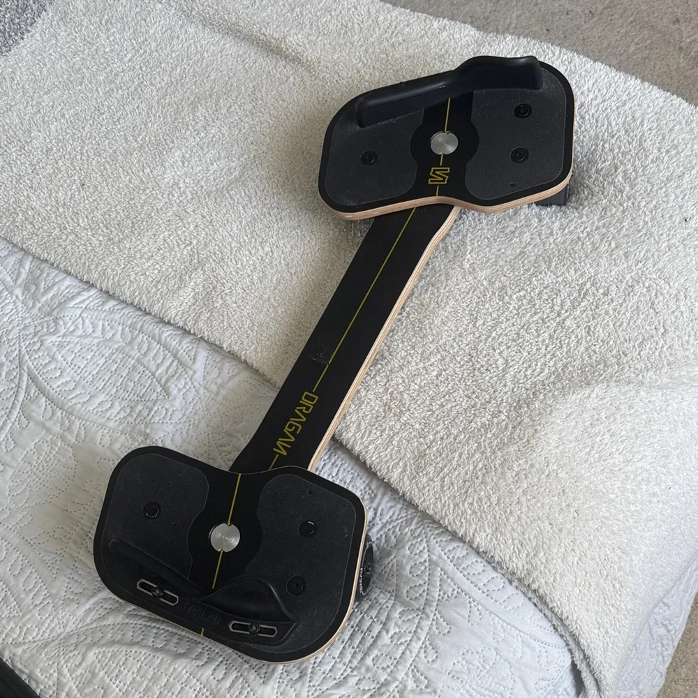 DRAGAN Cruiser Streetboard: Black Edition with yellow details - Picture 5 of 13